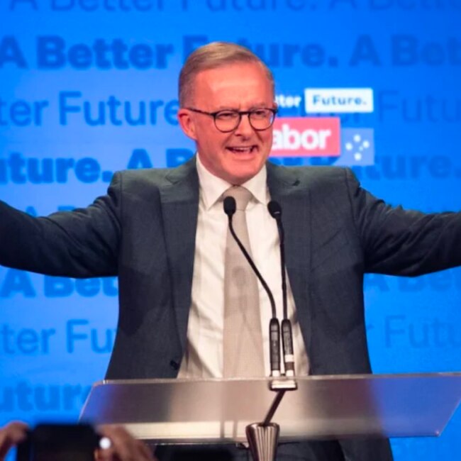 Anthony Albanese used his victory speech to commit to The Uluru Statement from the Heart.