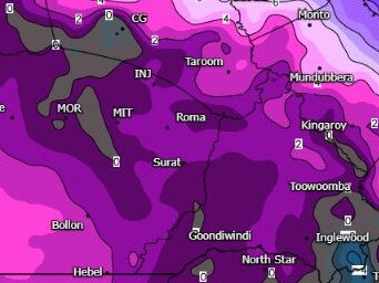 The temperature is expected to drop in parts of Queensland from the weekend.