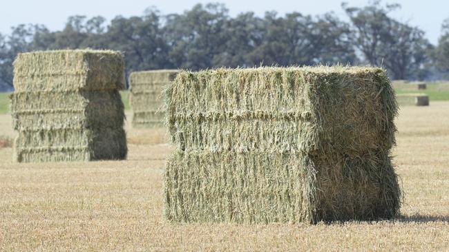 The spike in hay demand for Mallee growers is beginning to slow and inventories are starting to mount up.