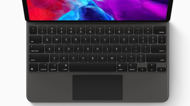 Apple iPad Pro 2020 with a magic keyboard