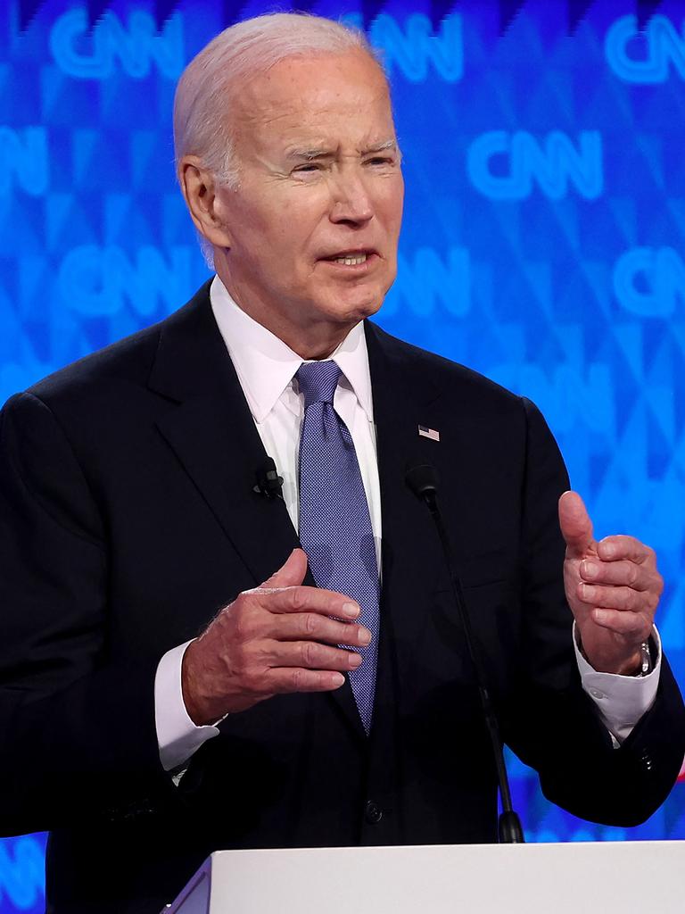 The debate was a disaster for Joe Biden, says Tom Minear. Picture: Getty Images/AFP