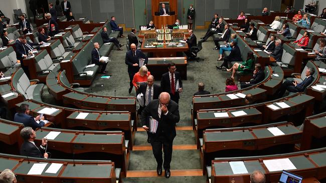 We don’t want to live in a society where our Parliament House is no better than an 1980s frat house. Picture: Getty