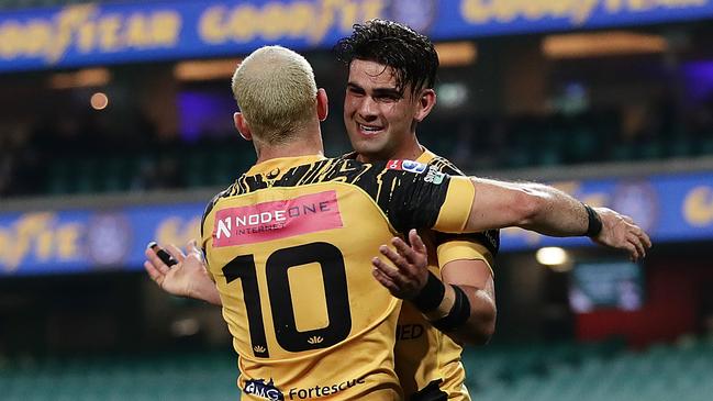 Byron Ralston scored the Force’s first try in their return to the competition. Picture: Getty Images