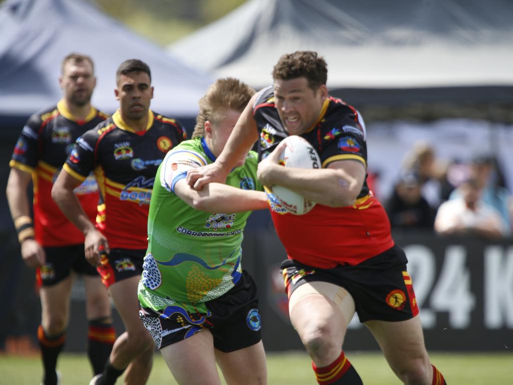 Koori Knockout Day 2 Mens Opens Blacktown Red Belly v Queanbeyan Picture Warren Gannon Photography