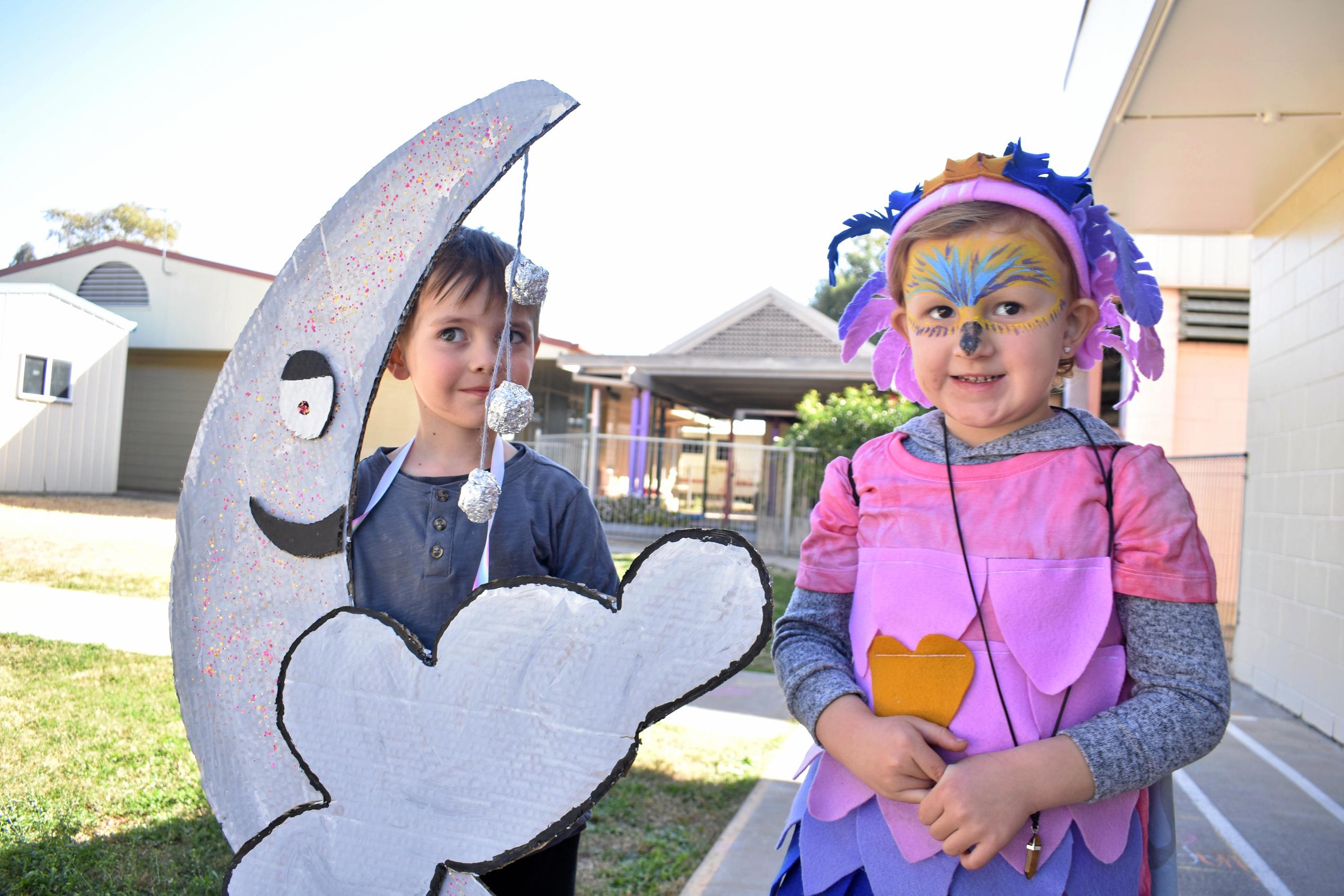 Slade Grantham and Rahni Wilke from Roma State College. Picture: Jorja McDonnell