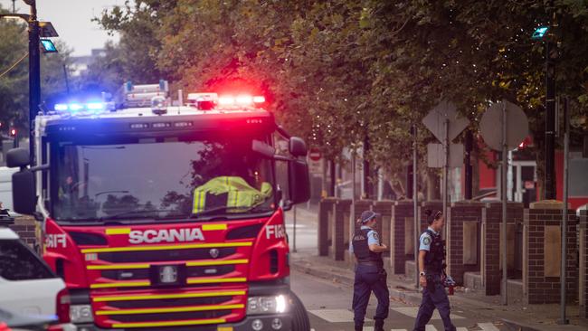 A fire has erupted at a property at Bankstown.