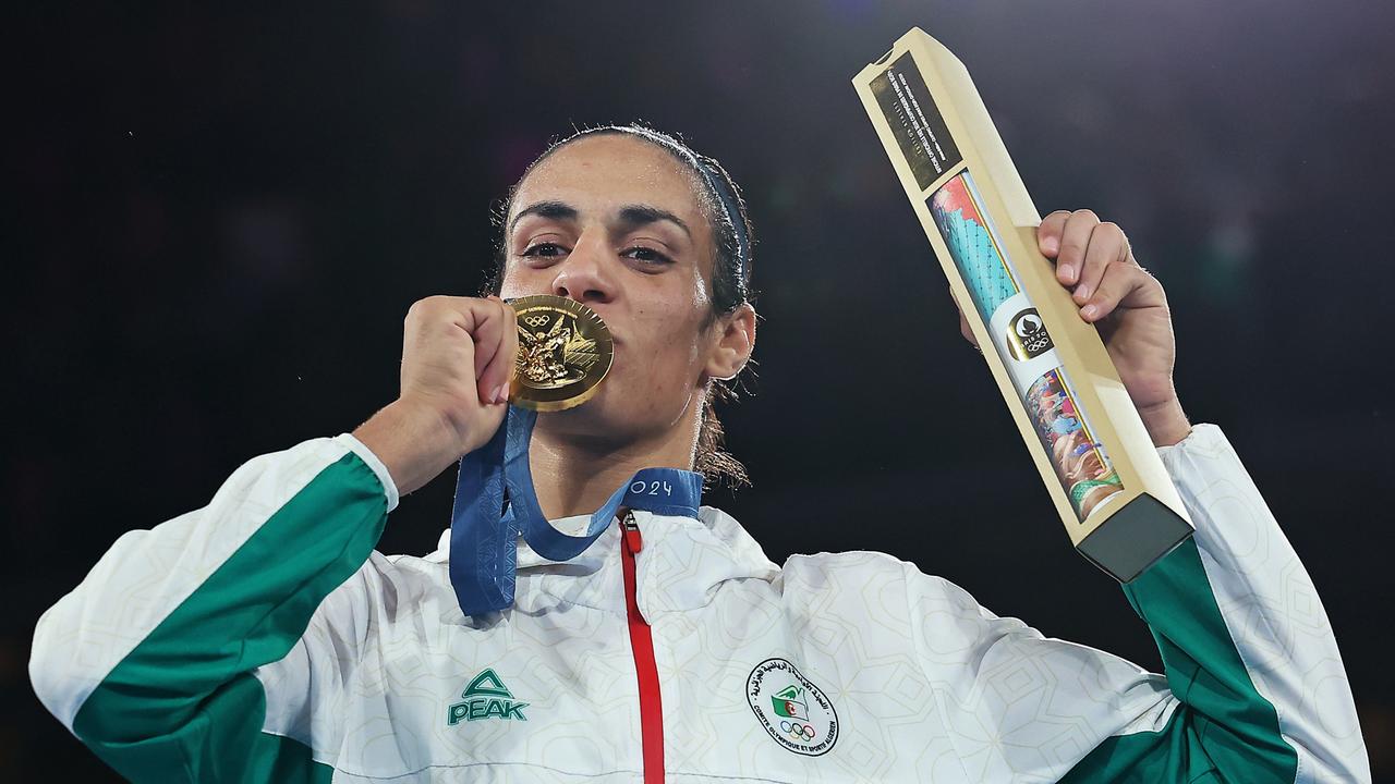 Gold medallist Imane Khelif of Algeria. Picture: Richard Pelham/Getty Images