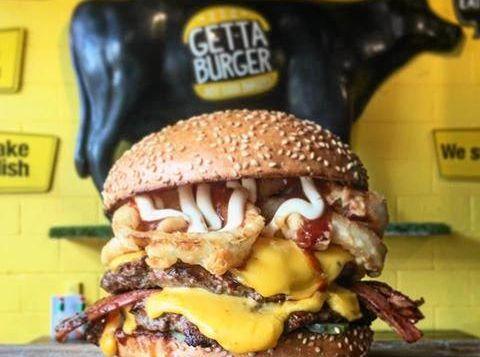 An example of one of Getta Burger's creations. Picture: Facebook/Getta Burger