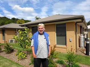 Steven Lynch was homeless for five years before moving into his new unit at Garimaleh Place. Picture: Courtesey of BaptistCare