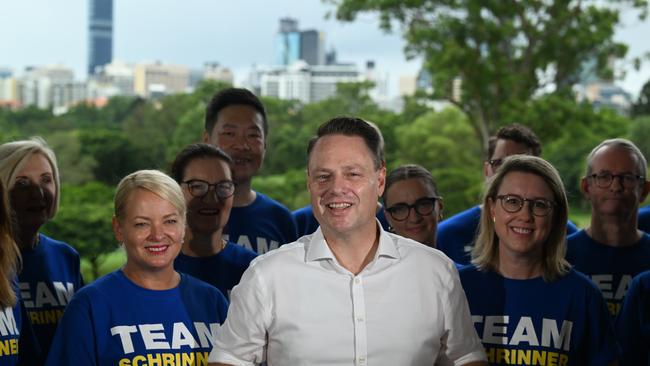 Lord Mayor Adrian Schrinner with his Team Schrinner.