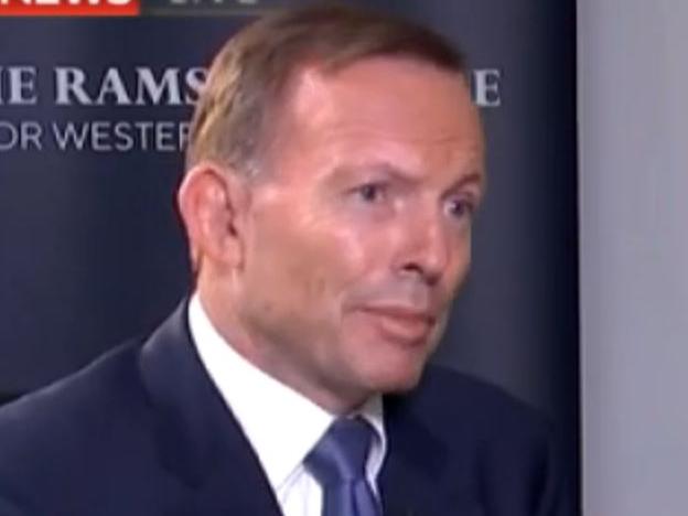 Tony Abbott says 'toxic egos' are to blame for parliamentary turmoil. Picture: Sky News