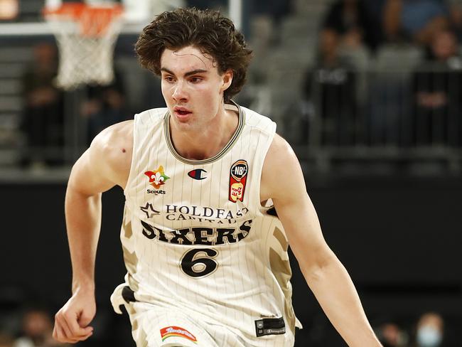 Josh Giddey has a fight on his hands to be crowned NBL Rookie of the Year. Picture: Daniel Pockett/Getty Images.