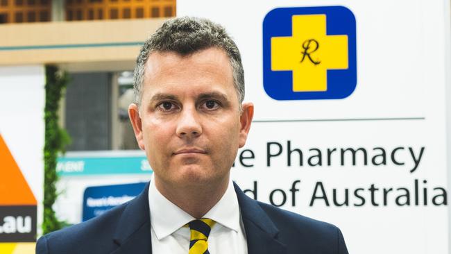 Pharmacy Guild of Australia president Trent Twomey. Picture: Allen Mechen