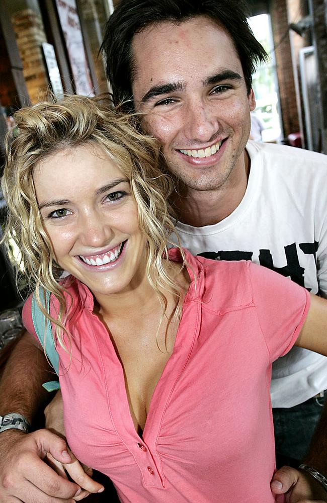 Brieann Boal and Ben Dawson in 2005.