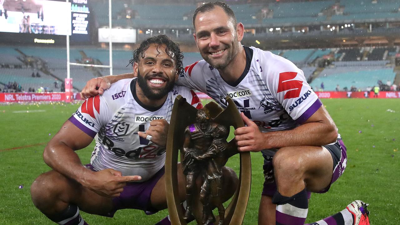 Josh Addo-Carr would not be surprised if Cameron Smith plays on. Picture: Getty Images