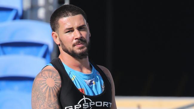 Nathan Peats is out for the Gold Coast. Picture Glenn Hampson