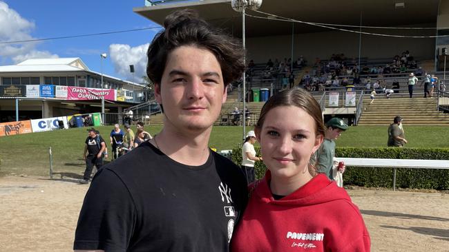 L-R: Tyson Ward and Scarlet Piarce at the Gympie Show 2025.