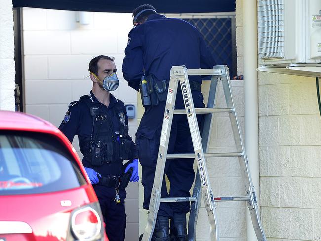 A 29-year-old woman has been stabbed in her own backyard when she went to investigate a noise outside her bedroom. PICTURE: MATT TAYLOR.