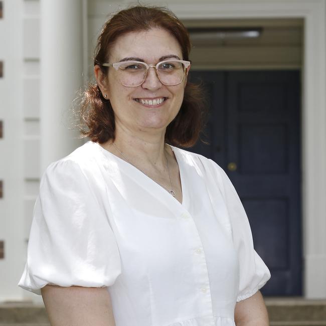 Willoughby Girls High Principal Adrienne Scalese. Picture: John Appleyard