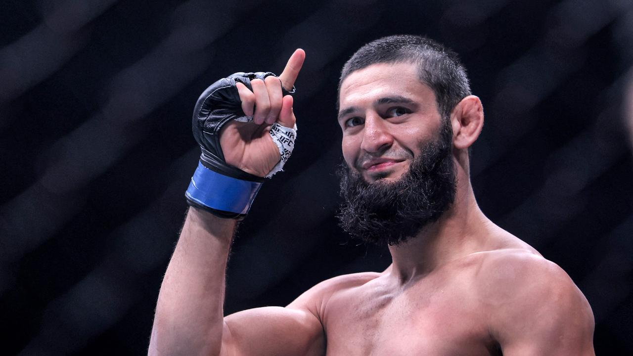 Russia's Khamzat Chimaev wants a title fight now. Picture: AFP