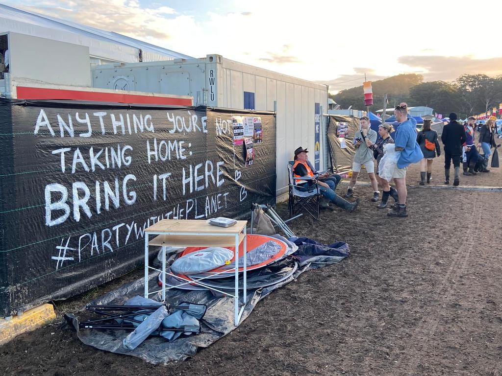 Community group Mullum Cares attempted to reduce landfill by collecting throwaway goods. Picture: Facebook/Mullum Cares