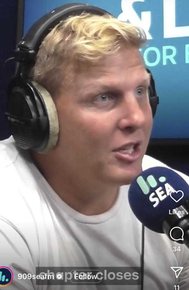 Ben Hannant announces his departure from Sea FM breakfast radio