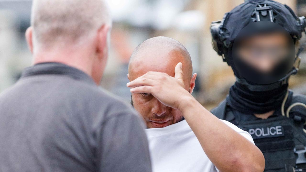 Omar Haouchar Emerges With Blood On His Face After Police Raids Daily