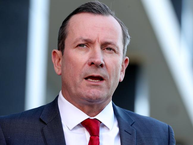 WA Premier Mark McGowan. Picture: AAP