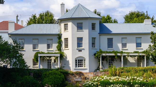 Luxury boutique hotel, The Woodbridge Tasmania, is celebrating the historic building's 200th year in 2025. Picture: Supplied