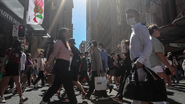 Consumers have shown resilience through summer according to a trading update from department store Myer. Picture: Roni Bintang/Getty Images