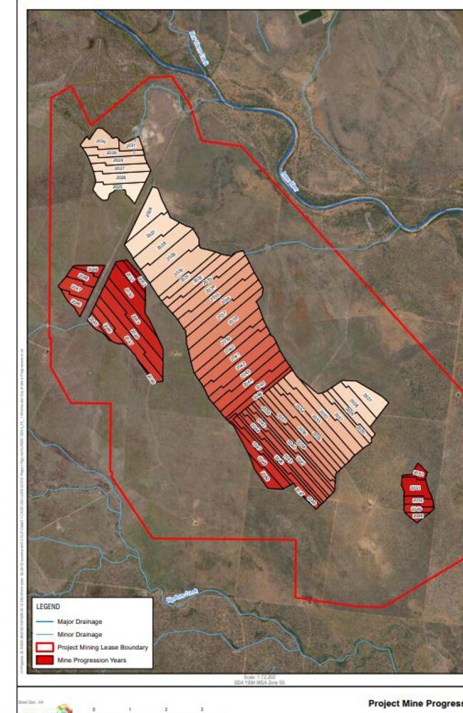 Whitehaven Coal's Winchester South coal mine draft environmental impact statement has been released.