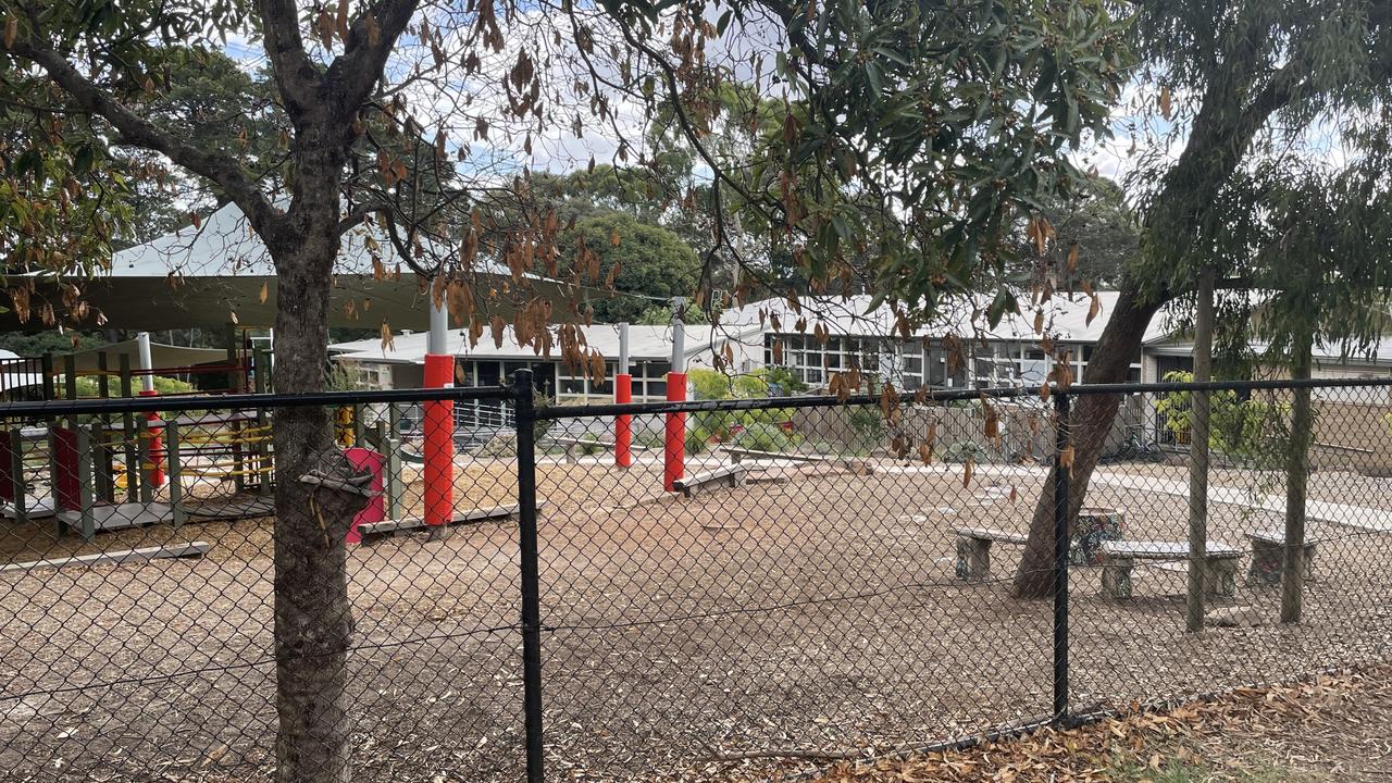 Ringwood Heights Primary School in Ringwood North has been a 'rusted-on' Liberal voting booth since 2004. Picture: Kiel Egging.