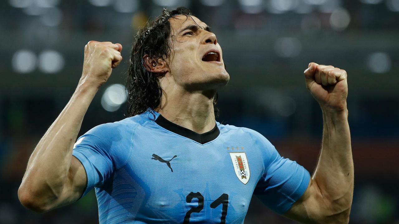 Uruguay's forward Edinson Cavani. / AFP PHOTO 