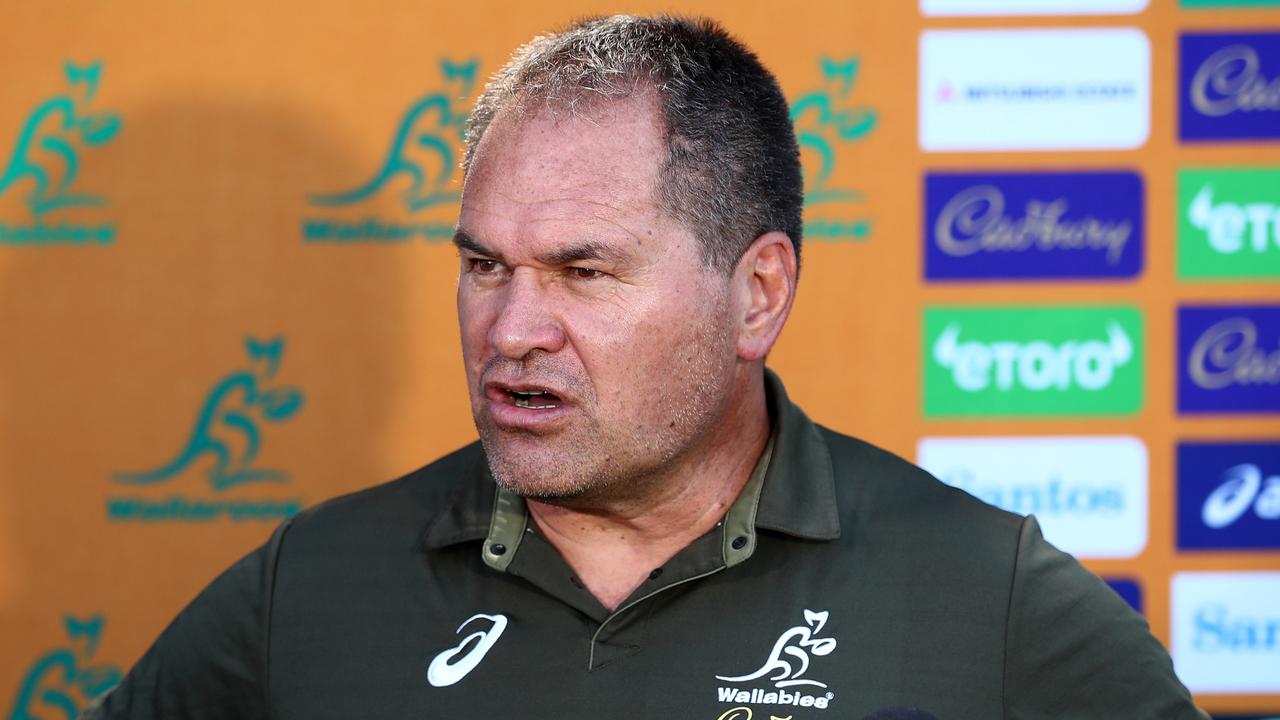 Wallabies coach Dave Rennie has a busy year ahead, including a Spring tour to Europe. Picture: Chris Hyde/Getty Images