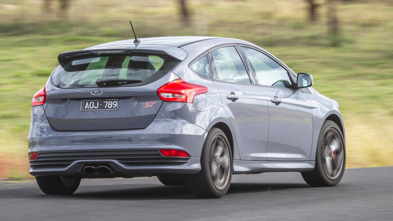 The Ford Focus ST is one of the unsung heroes of the hot hatch class. Picture: Thomas Wielecki.