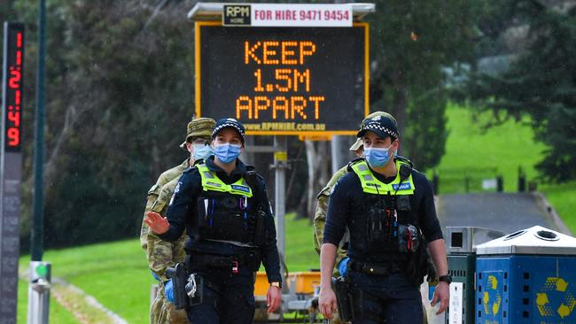 The second wave has rocked the confidence of Victorians, with just one in three believing we can control coronavirus spikes in the future. Picture: AFP