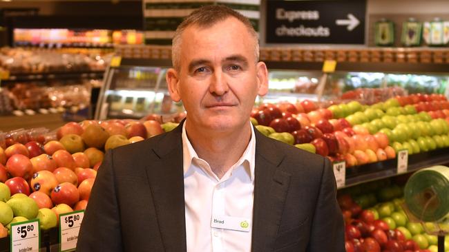 Woolworths chief executive Brad Banducci. Picture: AAP