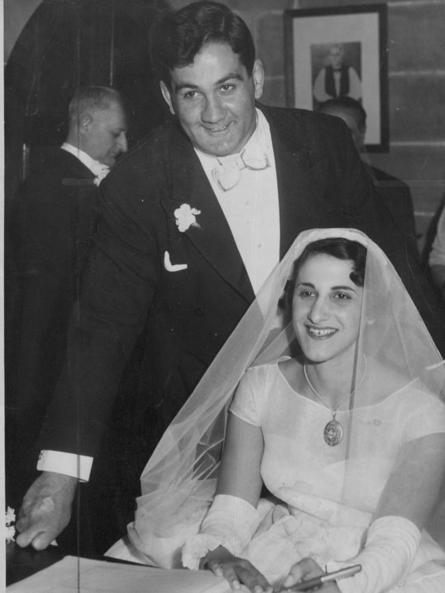 The couple met in 1953 when Mrs Bashir was a medical student at Sydney University and they married in 1957.