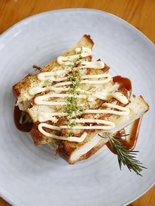 Chicken Katsu. The Parcel Cafe in New Town has recently opened. Picture: Nikki Davis-Jones