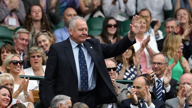 Former England captain Bill Beaumont was newly re-elected as World Rugby chair