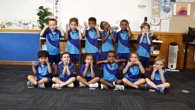 My First Year 2023: Parramatta State School prep C class: Johnny Ferris, Evie Lennox, Eli King, Tyreese Kerry, Quaden Gibuma, Bjorn Timmerman; front row: Shoma Onishi, Zaliah Dubbins – Wason, Isla Morrison, Jayleeseau Geas, Sophia Sutherland, Liam O'Conner. Picture: Brendan Radke