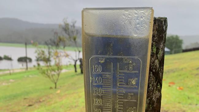 The strange weather is not just showing up in the rain gauges with the barometer for extreme heat seemingly missing in action, too. Picture: Supplied