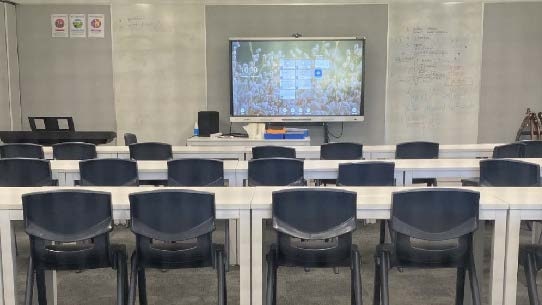 Murwillumbah High School refurbished classroom.