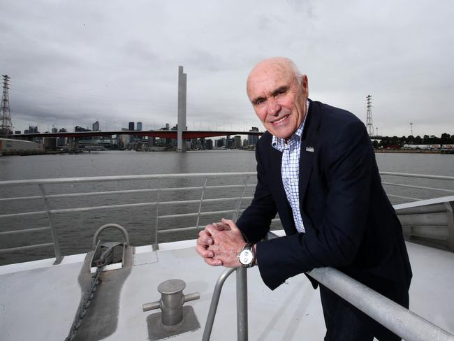 Port Phillip Ferries owner Paul Little. Picture: Aaron Francis
