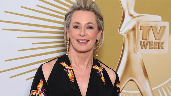 Television veteran Amanda Keller has been nominated for a Gold Logie. Picture: Chris Hyde/Getty