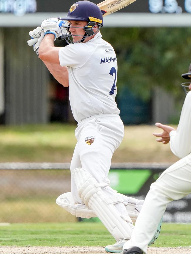 Josh Manning in action for Kingston Hawthorn. Picture: George Sal