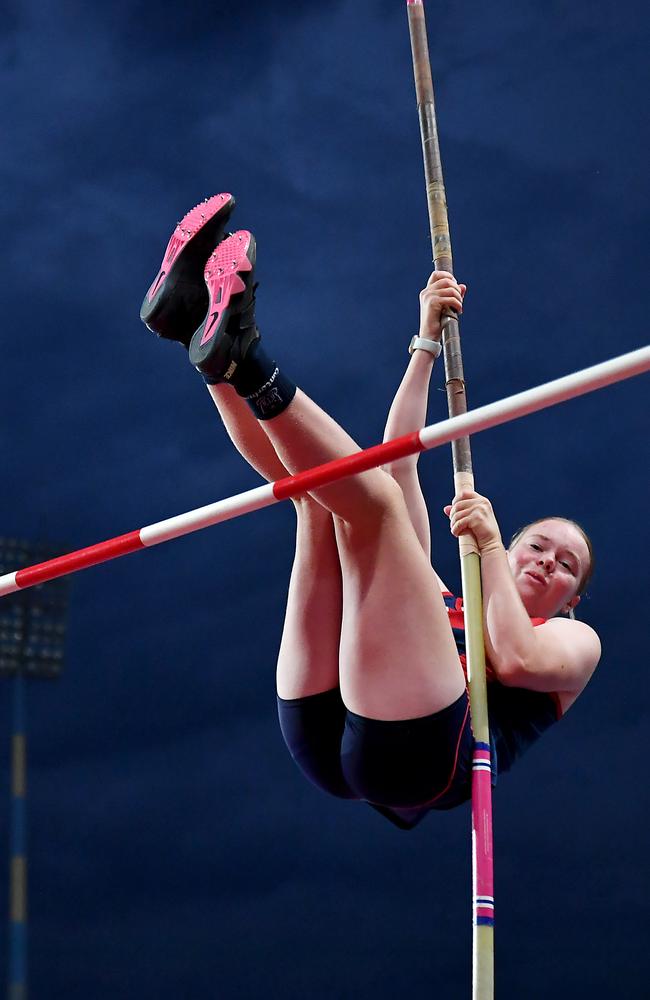 The Queensland All Schools track and field championships at QSAC. Thursday October 31, 2024. Picture, John Gass