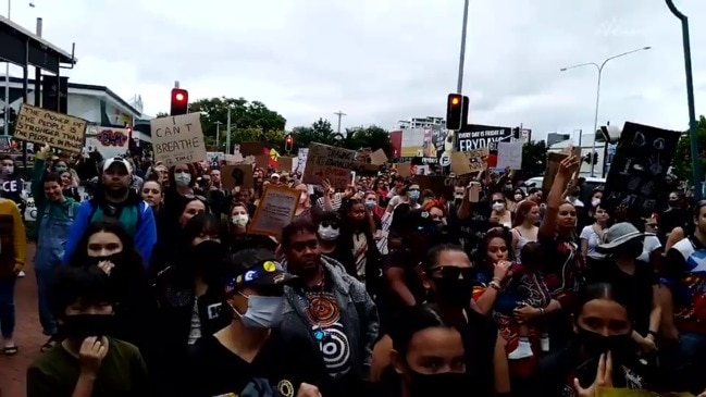 Thousands take part in Cairns BLM protest