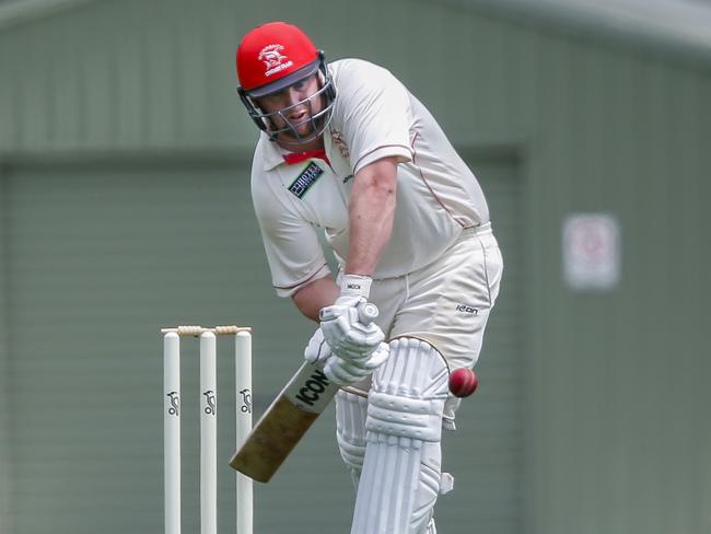 Run machine: Sorrento batsman Bobby Wilson continues to pile up the centuries. Picture: Valeriu Campan