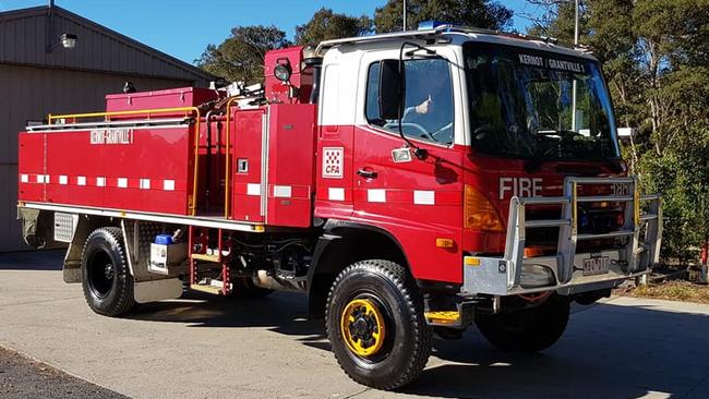 A family had a lucky escape after a fire destroyed their Adams Estate home.